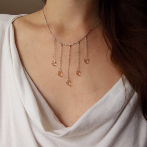 Collier « Douce pluie »