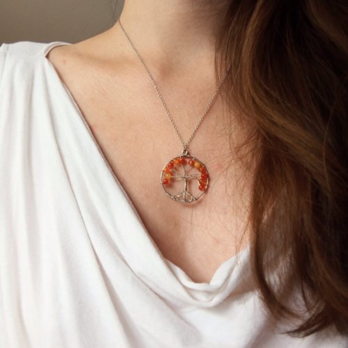 Collier « Flamme de vie »