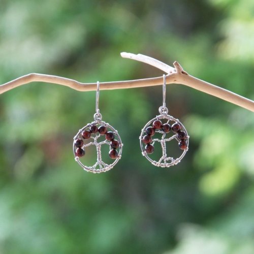 Boucles d&rsquo;oreilles « Force tellurique »
