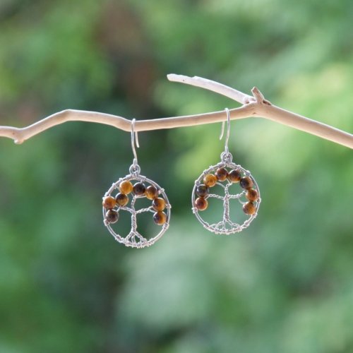 Boucles d&rsquo;oreilles « Gardienne du soleil »