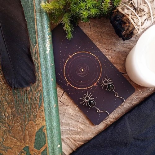 Boucles d&rsquo;oreilles « Les veilleuses de la nuit »