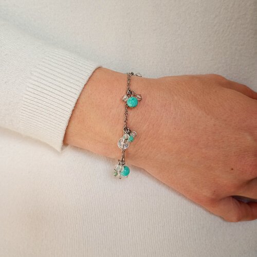 Bracelet "Éclat de glace"